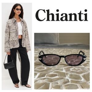 NEW!  Chianti vintage cat eye sunglasses